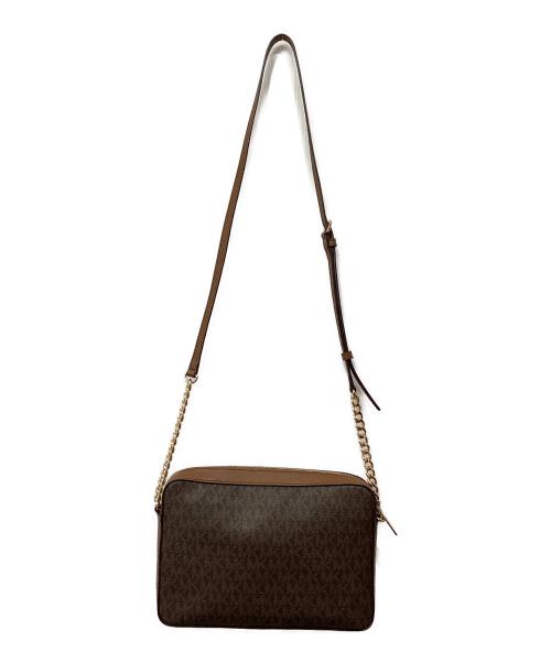 MICHAEL KORS（マイケルコース）MICHAEL KORS (マイケルコース) ショルダーバッグ ブラウンの古着・服飾アイテム
