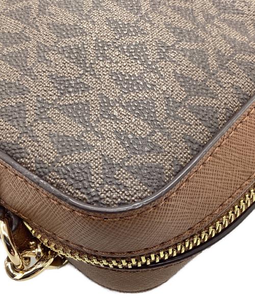 MICHAEL KORS（マイケルコース）MICHAEL KORS (マイケルコース) ショルダーバッグ ブラウンの古着・服飾アイテム