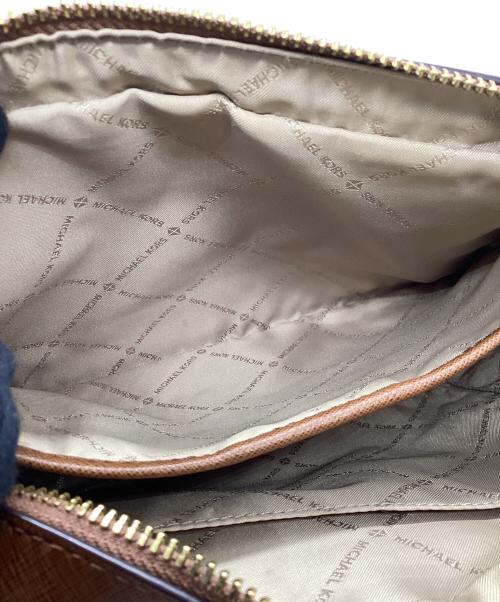 MICHAEL KORS（マイケルコース）MICHAEL KORS (マイケルコース) ショルダーバッグ ブラウンの古着・服飾アイテム