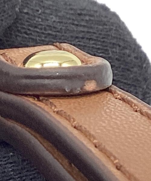 MICHAEL KORS（マイケルコース）MICHAEL KORS (マイケルコース) ラウンドファスナー財布 ブラウンの古着・服飾アイテム