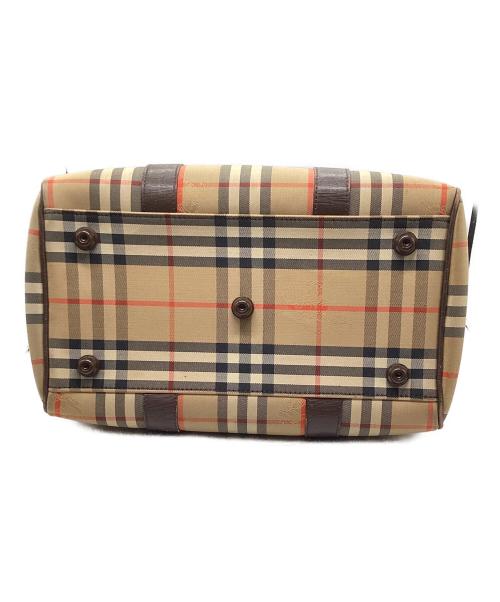 Burberry's（バーバリーズ）Burberry's (バーバリーズ) ミニボストンバッグ ノバチェック ベージュの古着・服飾アイテム