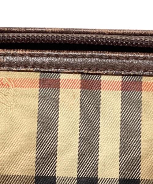 Burberry's（バーバリーズ）Burberry's (バーバリーズ) ミニボストンバッグ ノバチェック ベージュの古着・服飾アイテム