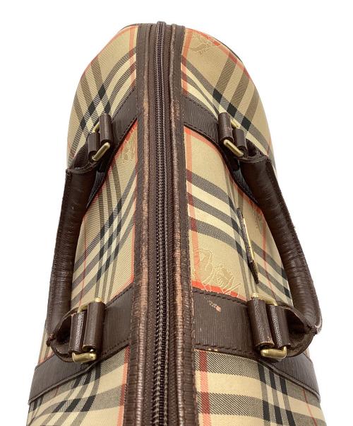 Burberry's（バーバリーズ）Burberry's (バーバリーズ) ミニボストンバッグ ノバチェック ベージュの古着・服飾アイテム