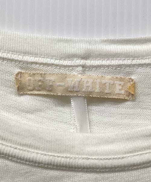 OFFWHITE（オフホワイト）OFFWHITE (オフホワイト) 半袖カットソー アイボリー サイズ:Sの古着・服飾アイテム