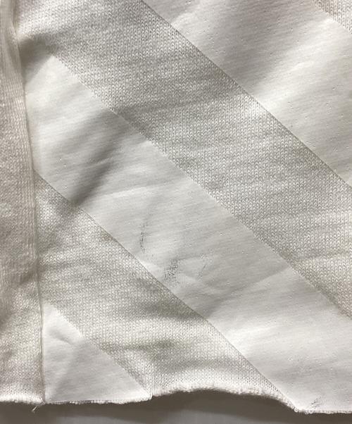 OFFWHITE（オフホワイト）OFFWHITE (オフホワイト) 半袖カットソー アイボリー サイズ:Sの古着・服飾アイテム