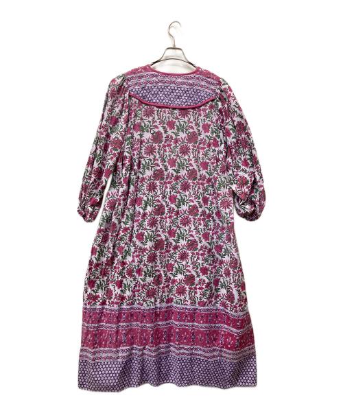 freada（フリーダ）freada (フリーダ) 半袖ワンピース ピンク サイズ:Freeの古着・服飾アイテム
