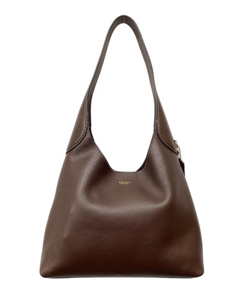 COACH（コーチ）COACH (コーチ) ブルックリンショルダーバッグ ブラウンの古着・服飾アイテム