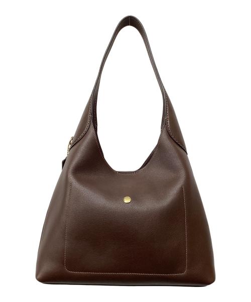 COACH（コーチ）COACH (コーチ) ブルックリンショルダーバッグ ブラウンの古着・服飾アイテム
