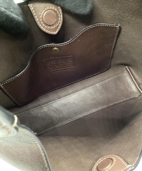 COACH（コーチ）COACH (コーチ) ブルックリンショルダーバッグ ブラウンの古着・服飾アイテム