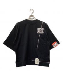 Maison MIHARA YASUHIRO（メゾン ミハラ ヤスヒロ）の古着「ZIP SLIT H/S PULLOVER」｜ブラック