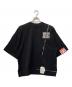 Maison MIHARA YASUHIRO（メゾン ミハラ ヤスヒロ）の古着「ZIP SLIT H/S PULLOVER」｜ブラック