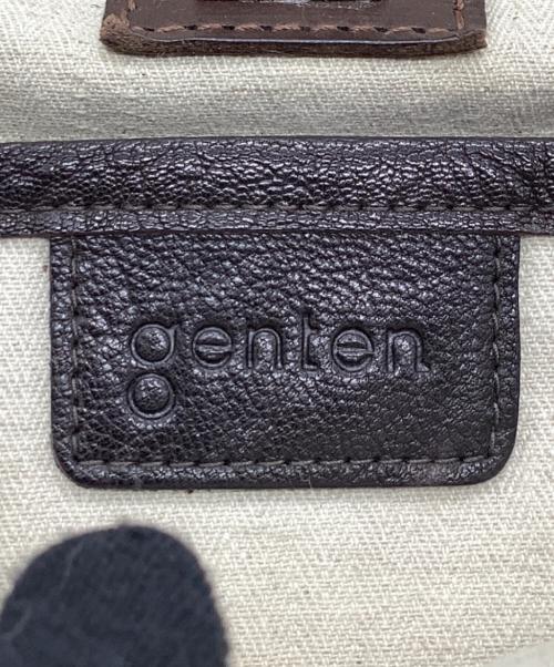 genten（ゲンテン）genten (ゲンテン) ハンドバッグ ダークブラウンの古着・服飾アイテム