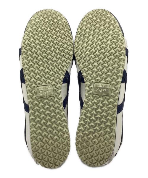 Onitsuka Tiger（オニツカタイガー）Onitsuka Tiger (オニツカタイガー) MEXICO'66 ベージュ×ネイビー サイズ:CM25.0の古着・服飾アイテム