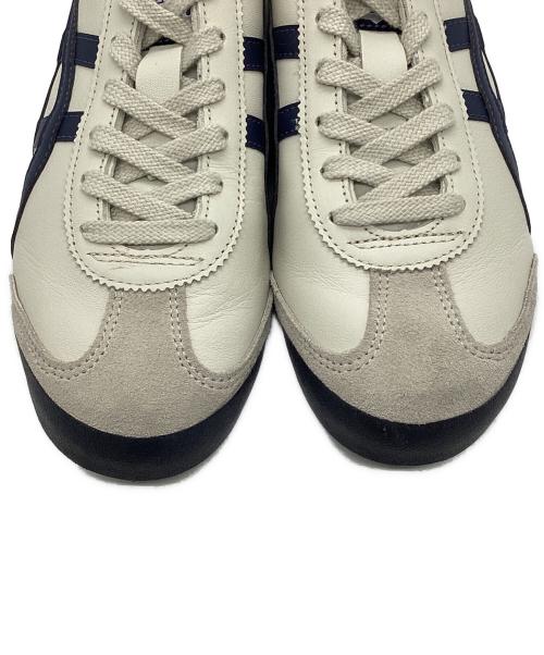 Onitsuka Tiger（オニツカタイガー）Onitsuka Tiger (オニツカタイガー) MEXICO'66 ベージュ×ネイビー サイズ:CM25.0の古着・服飾アイテム