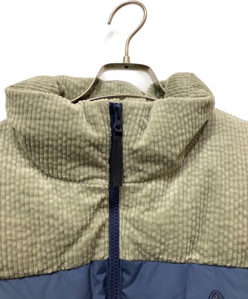 adidas（アディダス）adidas (アディダス) ストリートダウンジャケット ネイビー×グレー サイズ:XLの古着・服飾アイテム