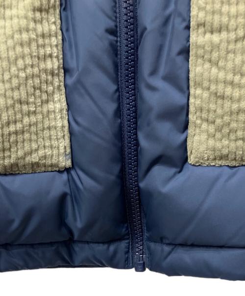 adidas（アディダス）adidas (アディダス) ストリートダウンジャケット ネイビー×グレー サイズ:XLの古着・服飾アイテム