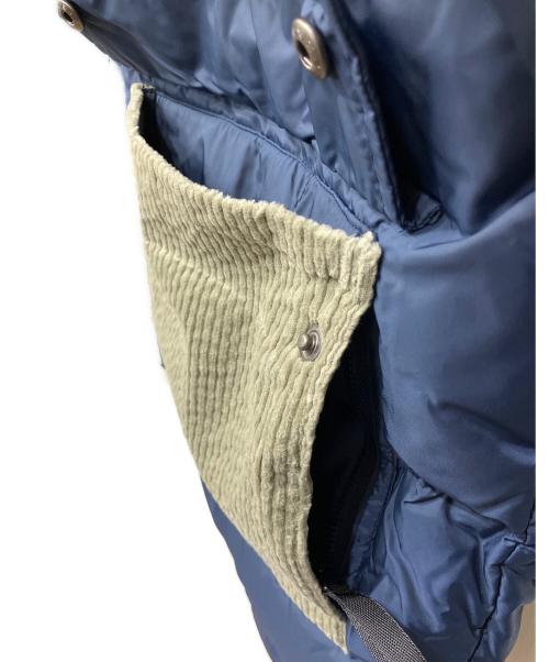 adidas（アディダス）adidas (アディダス) ストリートダウンジャケット ネイビー×グレー サイズ:XLの古着・服飾アイテム