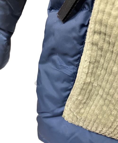 adidas（アディダス）adidas (アディダス) ストリートダウンジャケット ネイビー×グレー サイズ:XLの古着・服飾アイテム