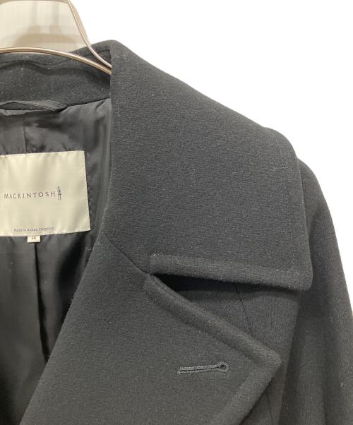 MACKINTOSH（マッキントッシュ）MACKINTOSH (マッキントッシュ) ウールコート ブラック サイズ:38の古着・服飾アイテム