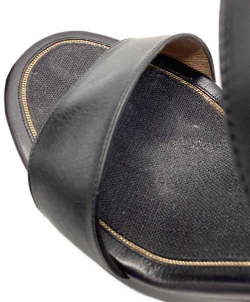 Salvatore Ferragamo（サルヴァトーレ フェラガモ）Salvatore Ferragamo (サルヴァトーレ フェラガモ) ミュール ブラック サイズ:5 1/2の古着・服飾アイテム