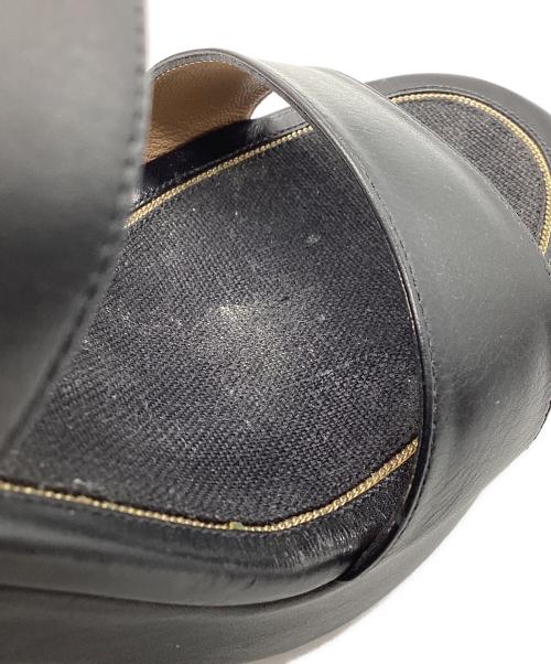 Salvatore Ferragamo（サルヴァトーレ フェラガモ）Salvatore Ferragamo (サルヴァトーレ フェラガモ) ミュール ブラック サイズ:5 1/2の古着・服飾アイテム