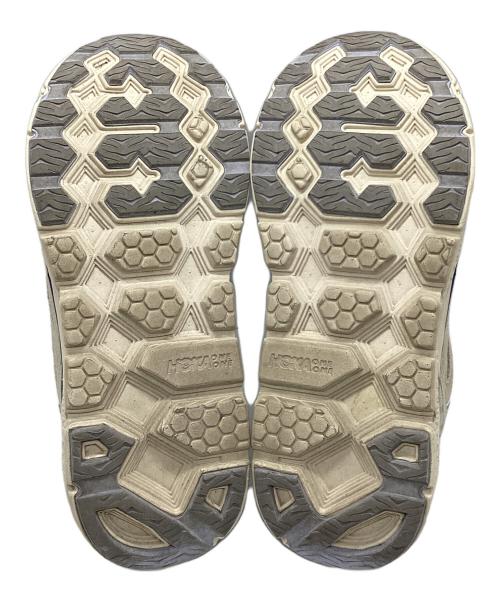 HOKAONEONE（ホカオネオネ）HOKAONEONE (ホカオネオネ) CLIFTON アイボリー×ブルー サイズ:UK6の古着・服飾アイテム
