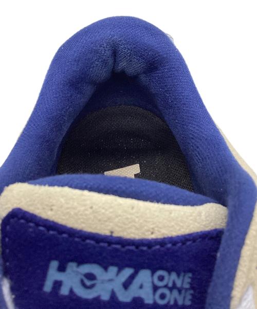 HOKAONEONE（ホカオネオネ）HOKAONEONE (ホカオネオネ) CLIFTON アイボリー×ブルー サイズ:UK6の古着・服飾アイテム