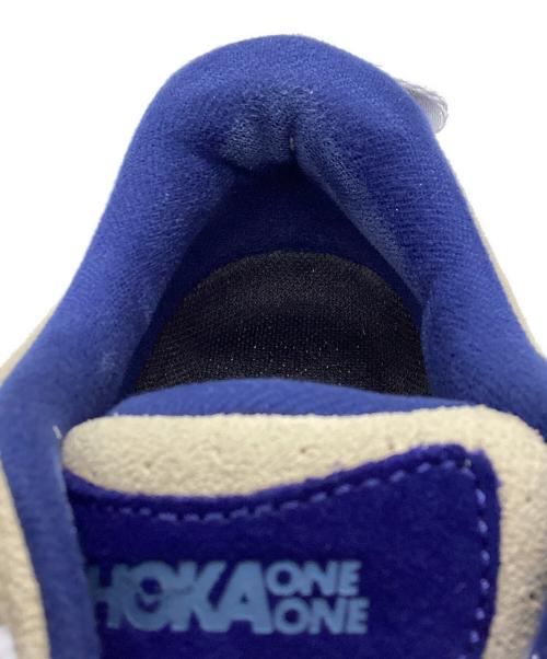 HOKAONEONE（ホカオネオネ）HOKAONEONE (ホカオネオネ) CLIFTON アイボリー×ブルー サイズ:UK6の古着・服飾アイテム