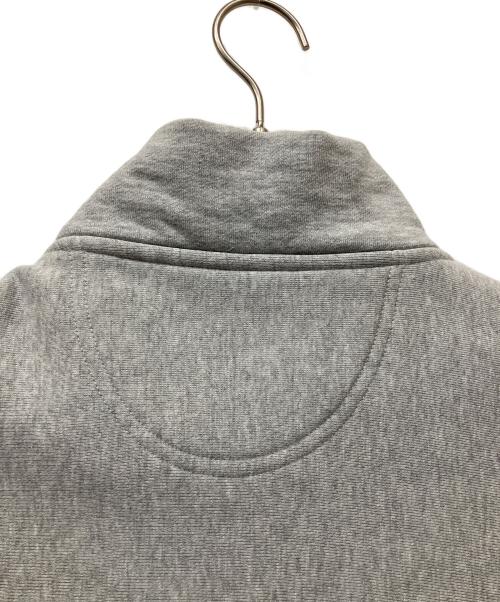 stussy（ステューシー）stussy (ステューシー) ハーフジップスウェット グレー サイズ:Lの古着・服飾アイテム