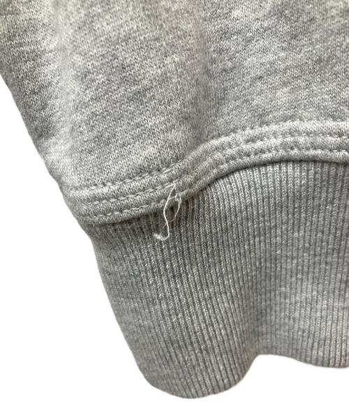stussy（ステューシー）stussy (ステューシー) ハーフジップスウェット グレー サイズ:Lの古着・服飾アイテム