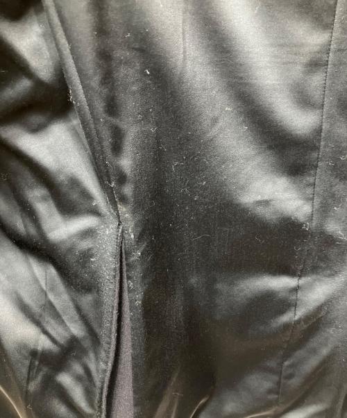 EMPORIO ARMANI（エンポリオ アルマーニ）EMPORIO ARMANI (エンポリオ アルマーニ) ウールダブルフーデッドコート ネイビー サイズ:52の古着・服飾アイテム