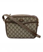 GUCCIグッチ）の古着「ショルダーバッグ」｜ベージュ
