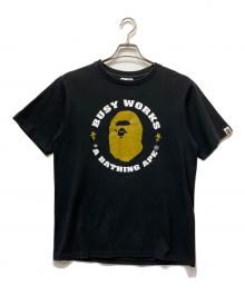 A BATHING APE（アベイシングエイプ）の古着「Tシャツ」｜ブラック