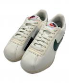 NIKEナイキ）の古着「CORTEZ BASIC」｜ホワイト×グリーン
