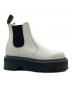 中古・古着 Dr.Martens (ドクターマーチン) 厚底チェルシーブーツ ホワイト×ブラック サイズ:UK3：13000円