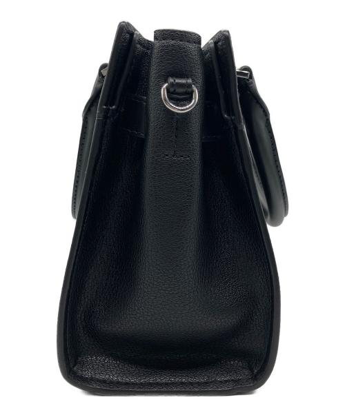 MICHAEL KORS（マイケルコース）MICHAEL KORS (マイケルコース) ハミルトン スモール シグネチャーロゴ サッチェル ブラックの古着・服飾アイテム