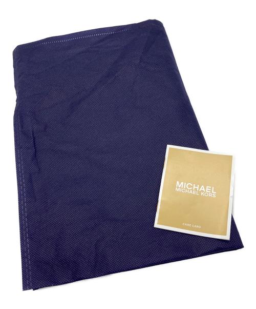 MICHAEL KORS（マイケルコース）MICHAEL KORS (マイケルコース) ハミルトン スモール シグネチャーロゴ サッチェル ブラックの古着・服飾アイテム