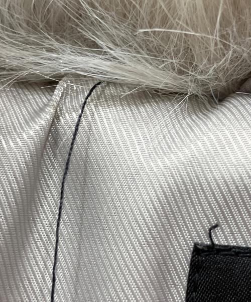 ZARA（ザラ）ZARA (ザラ) ジッパー付ショートフェイクファーコート グレー サイズ:XSの古着・服飾アイテム