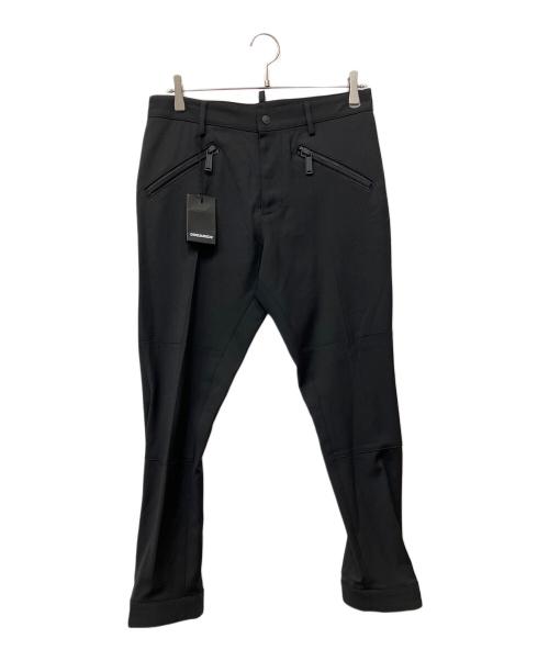 DSQUARED2（ディースクエアード）DSQUARED2 (ディースクエアード) パンツ ブラック サイズ:46の古着・服飾アイテム