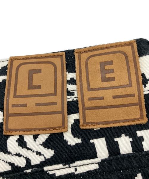 C.E（シーイー）C.E (シーイー) パンツ ブラック×ホワイト サイズ:Ｌの古着・服飾アイテム