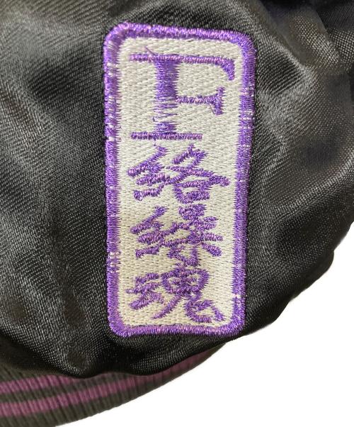 絡繰魂（カラクリダマシイ）絡繰魂 (カラクリダマシイ) ドラゴンボール (ドラゴンボール) スカジャン ブラック×パープル サイズ:XXLの古着・服飾アイテム