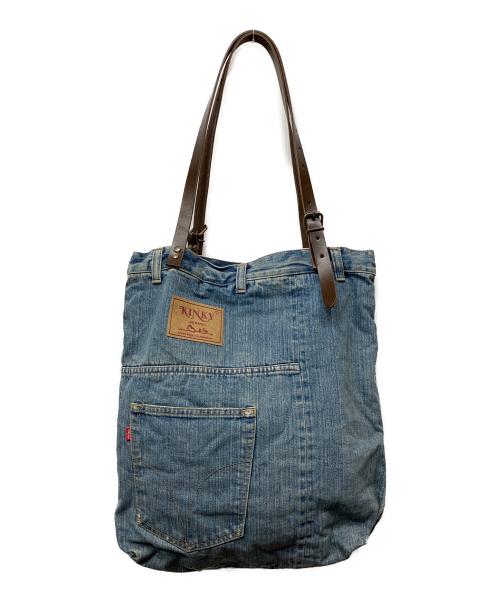 Hysteric Glamour（ヒステリックグラマー）Hysteric Glamour (ヒステリックグラマー) デニムトートバッグ ネイビーの古着・服飾アイテム