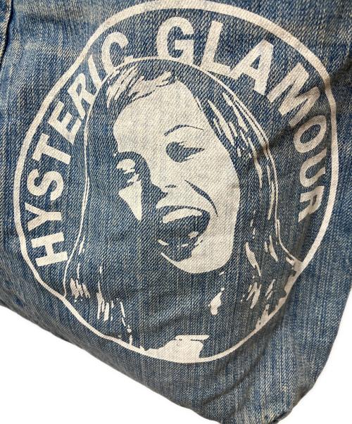 Hysteric Glamour（ヒステリックグラマー）Hysteric Glamour (ヒステリックグラマー) デニムトートバッグ ネイビーの古着・服飾アイテム