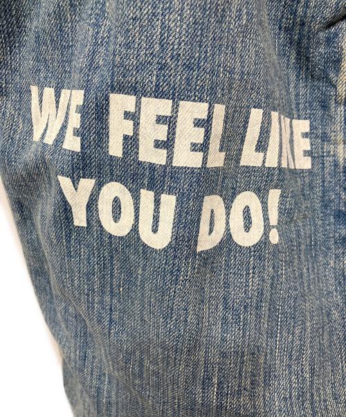 Hysteric Glamour（ヒステリックグラマー）Hysteric Glamour (ヒステリックグラマー) デニムトートバッグ ネイビーの古着・服飾アイテム