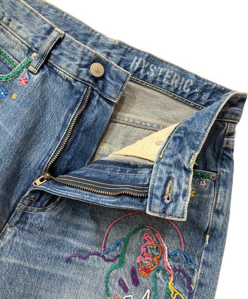 Hysteric Glamour（ヒステリックグラマー）Hysteric Glamour (ヒステリックグラマー) デニムショートパンツ インディゴ サイズ:27の古着・服飾アイテム