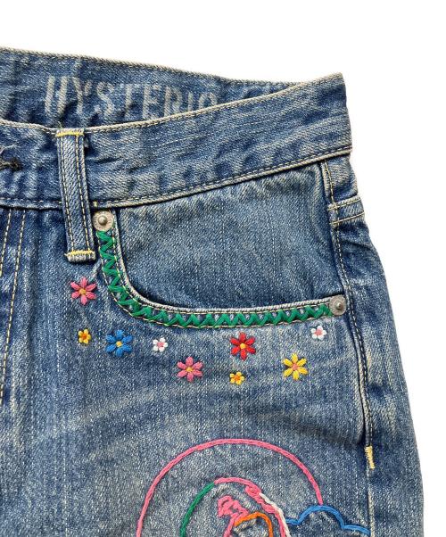 Hysteric Glamour（ヒステリックグラマー）Hysteric Glamour (ヒステリックグラマー) デニムショートパンツ インディゴ サイズ:27の古着・服飾アイテム
