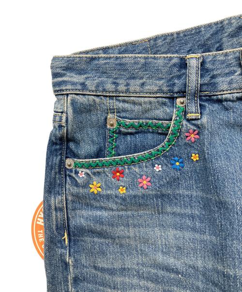 Hysteric Glamour（ヒステリックグラマー）Hysteric Glamour (ヒステリックグラマー) デニムショートパンツ インディゴ サイズ:27の古着・服飾アイテム