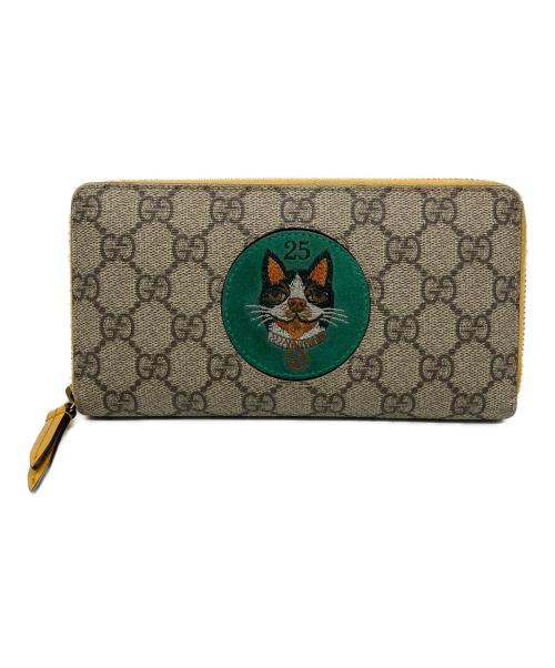 GUCCI（グッチ）GUCCI (グッチ) 長財布 GG ベージュの古着・服飾アイテム