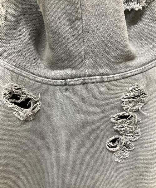 THUG CLUB（サグ クラブ）THUG CLUB (サグ クラブ) プルオーバーパーカー グレー サイズ:2の古着・服飾アイテム