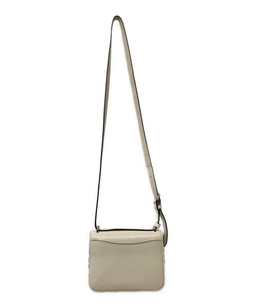 COACH（コーチ）COACH (コーチ) モーガン スクエア クロスボディ シルバー×チョークの古着・服飾アイテム